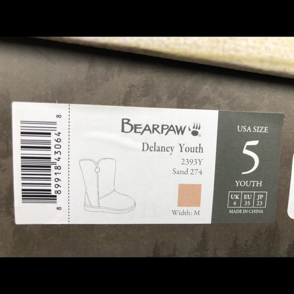 NEW BEARPAW Little Girls Delaney Sneaker Boots - Picture 10 of 12